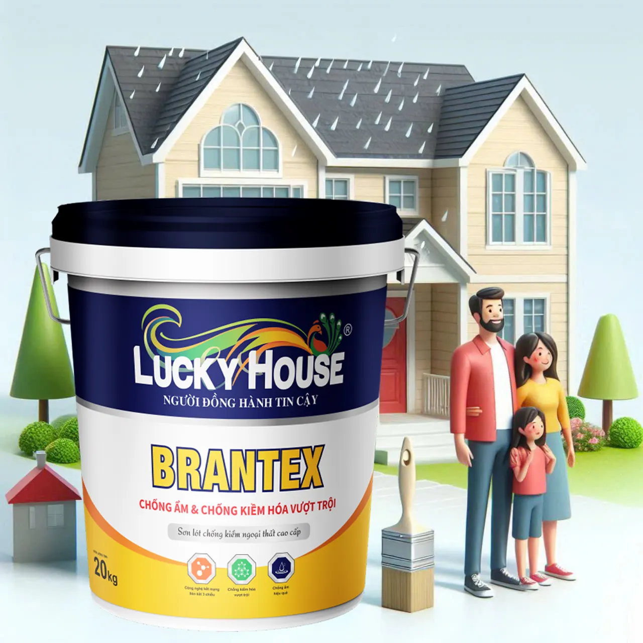 Sơn lót chống kiềm Brantex